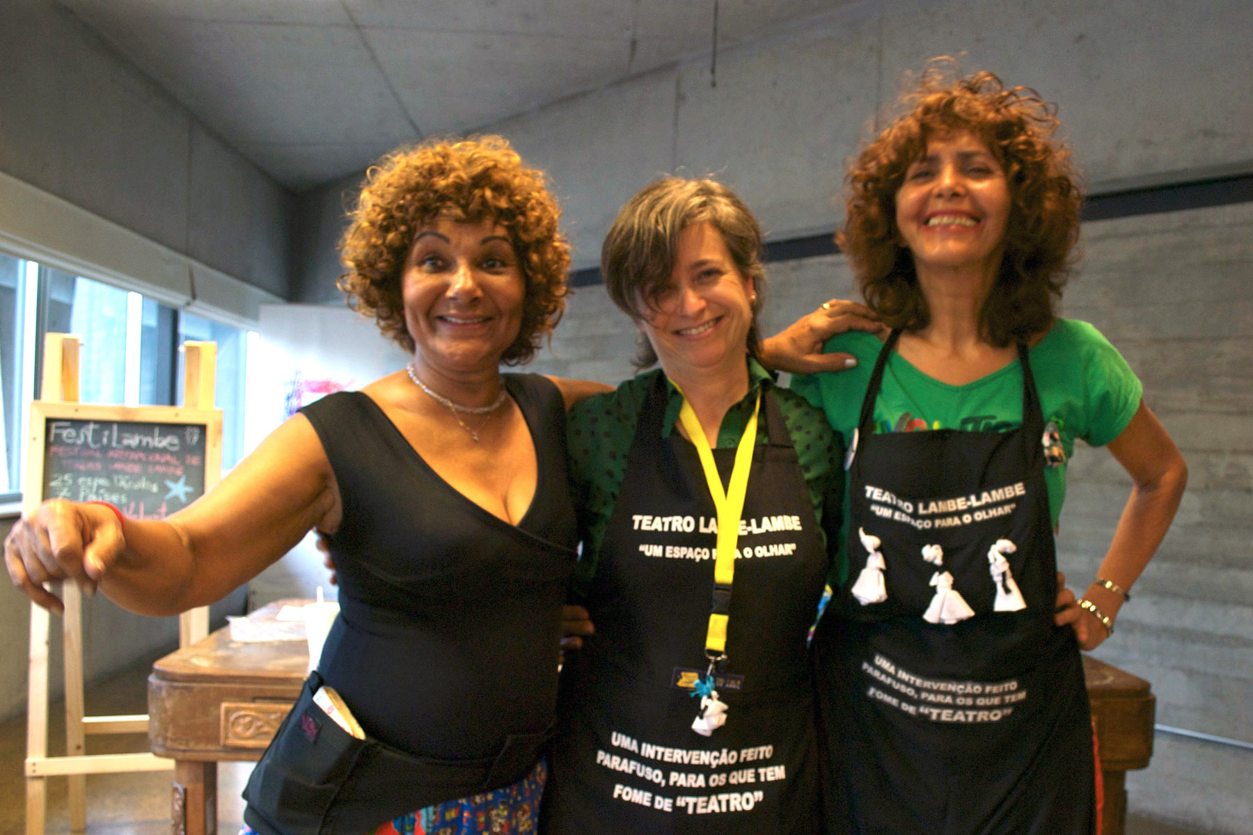 DENISE DI SANTOS, CAMILA LANDON E ISMINE LIMA, 4to FESTILAMBE 2017